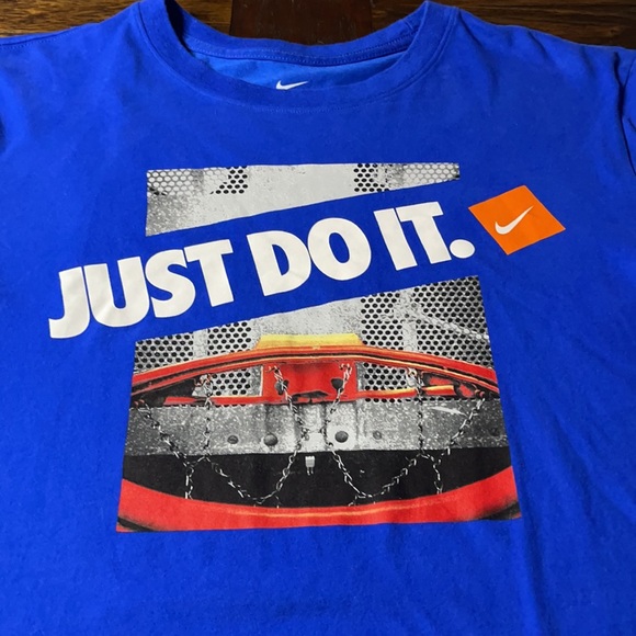 Men’s Nike “Just Do It” Basketball Shirt (0040) - Picture 2 of 3